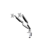 NewStar NMD750D Monitorarm met gasveer Zilver
