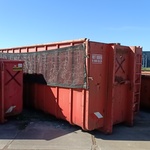 Haakarm afzetcontainer