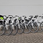 8x Damesfiets, Wit