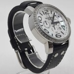 Horloge, TW Steel, TW54 (Grandeur) Chronograph, Grijs / Chroom