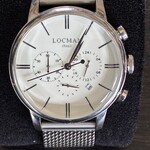 Horloge, Locman, 1960 Chronograph, Grijs / Chroom, 2018