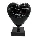 Chanel hart beeld, Lior24, Zwart