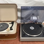 Grote partij Diverse audio apparatuur en langspeelplaten ivm beëindigi