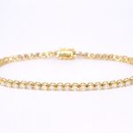 Gouden tennisarmband met 3.00 carat natuurlijke diamanten