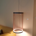 Hanglamp Vibia, Array, terra rood
