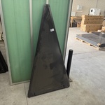 9x Metalen plaat