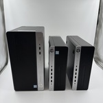 6x HP ProDesk Desktops – 1x werkend Win 11 + 5x voor opbouw, Zwart, 20