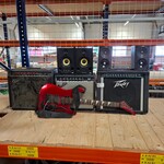 7x Gitaarversterker en gitaar, O.a. Fender