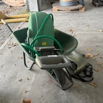 Slanghaspel met kruiwagen
