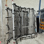 2x  Steiger dakrandbeveiliging bouwjaar ca. 189x135cm