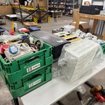 Partij diverse schakelmateriaal o.a. Hager, Emat