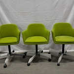 3x Clubfauteuil, Interstuhl, Lemon, Groen