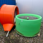 2x  Verticaal roterende windturbine