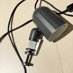 Klemlamp, Hay, Noc, antraciet