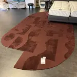 Karpet, Brink&Campman, Mural Form, Burgundy
