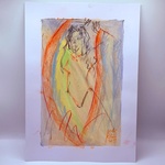Kunstwerk van kunstenaar Koes Komo – Gesigneerd