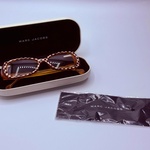 Fred Paris bril met Marc Jacobs case