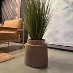 Kunstplant in pot, Colours&Green, Slghtly curled grass