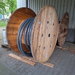 Ca. 47 meter Grondkabel op 2x haspel
