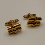 Christian Dior goldplated manchetknopen
