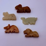 5x Antieke Chinese jade – ca. Qing-Dynasty