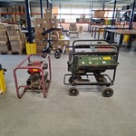 Aggregaat en hydrauliekpomp, Kawasaki En Atlas
