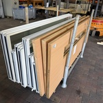 Set cassete systeemwanden inclusief 4 deuren