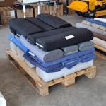 Ca. 27x Pak festivaldoek/decomolton | brandwerend