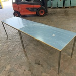 2x Tafels, VEPA, blauw