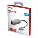 5x USB-C Netwerkadapter, Trust, dalyx