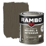 5x Pantserbeits Meubel Interieur Mat, Rambo, vintage, riet groen, 750