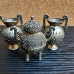 3x Miniatuur kaststel