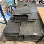 Partij PVC kliktegels, 85 m2