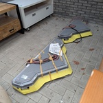 2x Decoratieve ambulanceverlichting met divers toebehoren Federal Sign