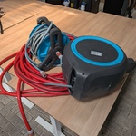 2x Slanghaspel met waterslang O.a. Gardena