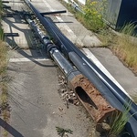 Authentieke lantaarnpaal
