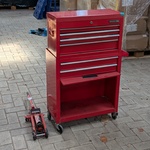 Garagekrik 2 ton met gereedschapswagen O.a. Maxxstore