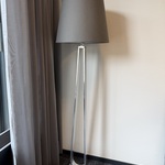 2x Schermerlampen, grijs