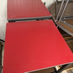 6x Tafels, Vepa, rood