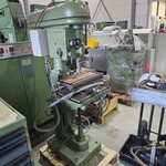 Glasboormachine, groen