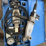 2x Elektrische moflasmachine / kunststof buislasmachiune, Ritmo, R 63
