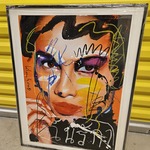 Schilderij, Peter Klashorst, Acryl