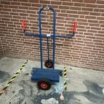 Platenkar, blauw
