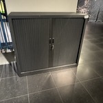 Roldeurkast met BHV en PBM materialen, zwart