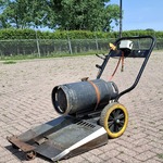 ( Locatie Wijk en Aalburg ) Gas hete luchtbrander, HOAF, ThermHIT 75