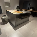 2x Display tafel, antraciet