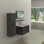 Badkamermeubel Vonato, Eco 80, antraciet