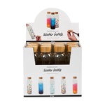 Creativ Water Bottle van glas in Display