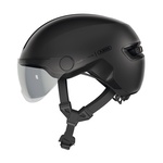 Abus HudY Ace  Fietshelm Velvet Black M 54 -58 cm