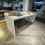 Display tafel, wit